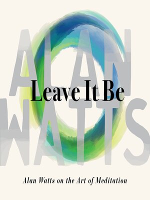 cover image of Leave It Be